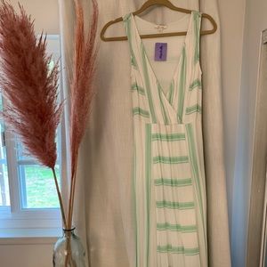 Ella Moss long stipe Dress